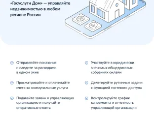 Устанавливайте мобильное приложение «Госуслуги Дом»